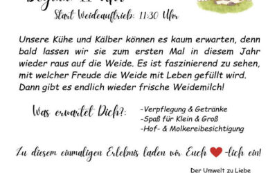 Endlich Frühling – wir dürfen raus. 08.03.